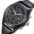 Quartz Military Sports Leather Band Watch For Men