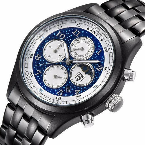 Quartz Military Sports Leather Band Watch For Men