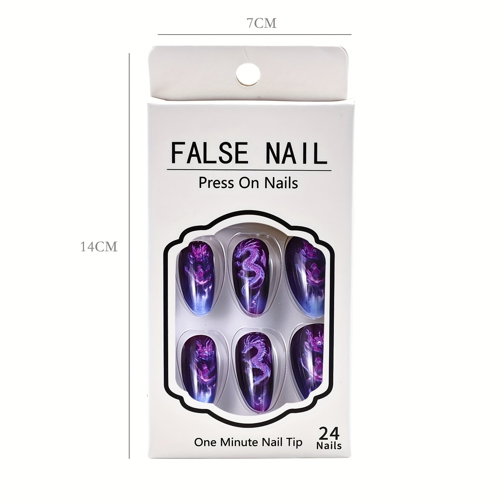 Almond Press-On Nails