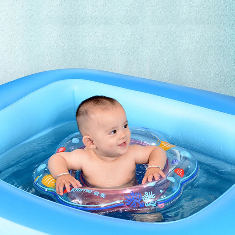 Baby Swimming Pants Style Inflatable Float Boat Fish Print Swimming Pool Accessories Children Swim Ring Toddler Floating Seat