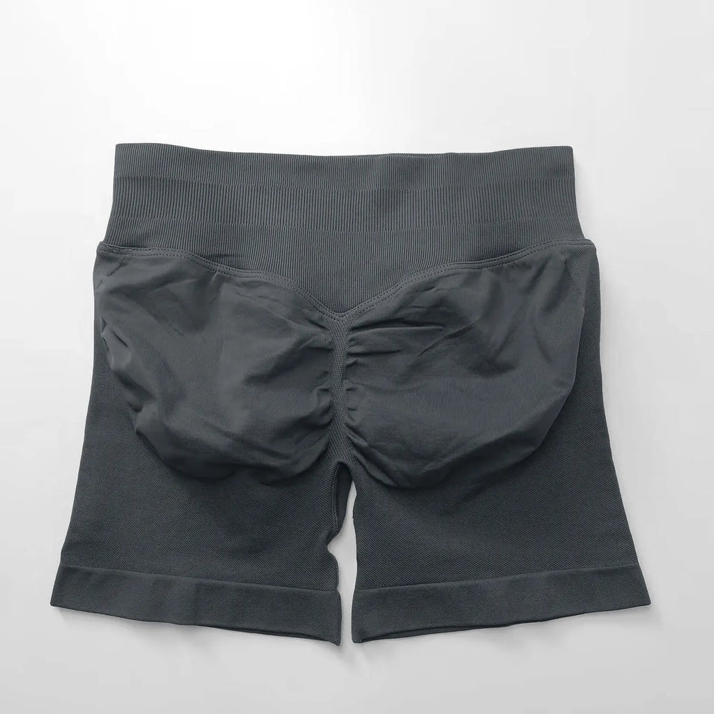 NCLAGEN Seamless Shorts 4.5" Gym Shorts Woman Scrunch Butt Fitness Sports Short Workout Seamless Leggings Running Yoga bottoms